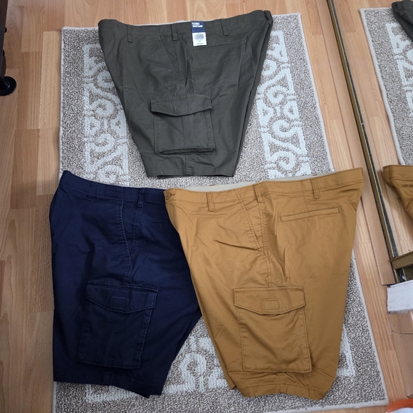 Dockers Casual Shorts - Olive, Navy, and Tan - Picture 1 of 8